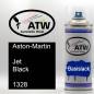 Preview: Aston-Martin, Jet Black, 1328: 400ml Sprühdose, von ATW Autoteile West.